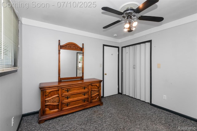 18532 Wendy Ct E, Riverview, MI 48193 - bedroom featuring carpet and a ceiling fan