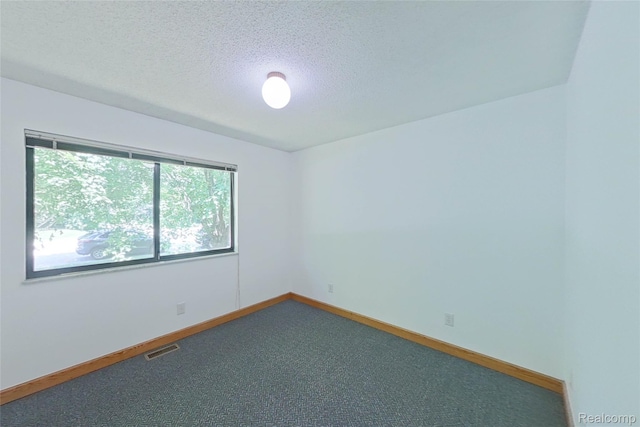 11589 Lombardy Ct, Pinckney, MI 48169 - unfurnished room featuring carpet floors and a textured ceiling