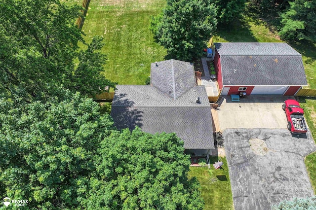 7226 Junction Rd, Frankenmuth, MI 48722 - view from above of property