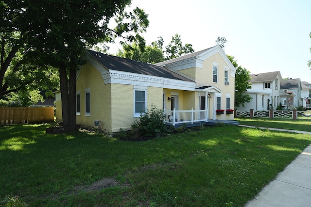 514 N Kalamazoo St, Paw Paw, MI 49079 - view of front of property featuring brick siding