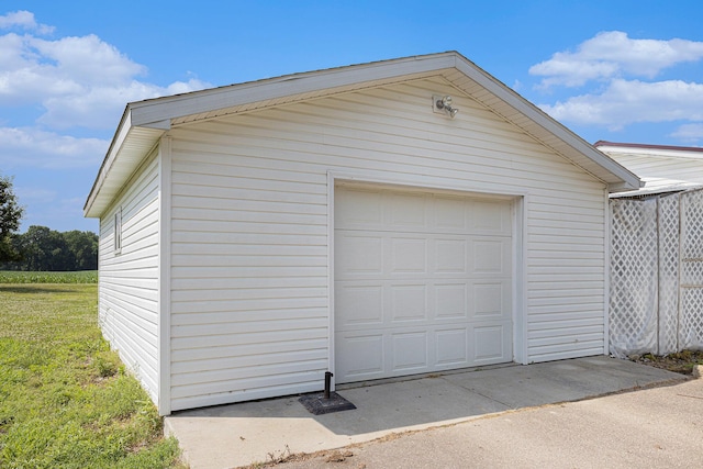 405 W Osborne Rd, Delton, MI 49046 - view of detached garage
