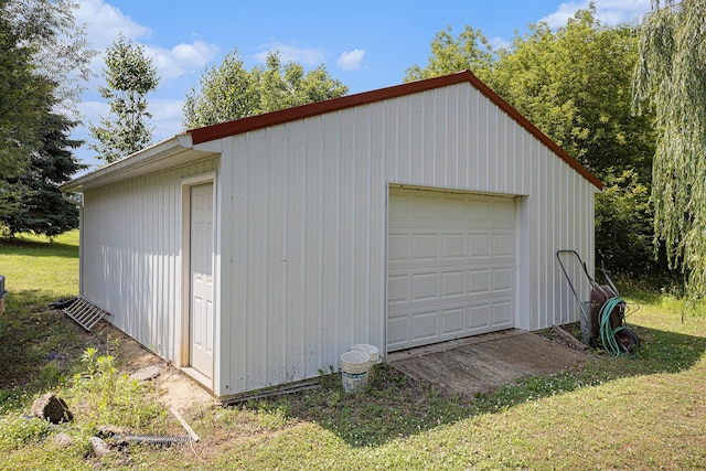 405 W Osborne Rd, Delton, MI 49046 - view of detached garage