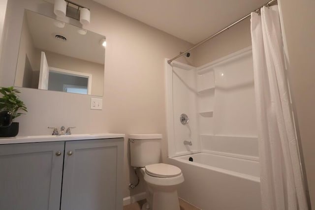 424 Doris St, Quincy, MI 49082 - full bathroom featuring vanity and shower / bath combo