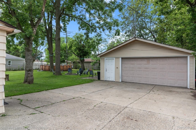 22355 Curie Ave, Warren, MI 48091 - view of detached garage