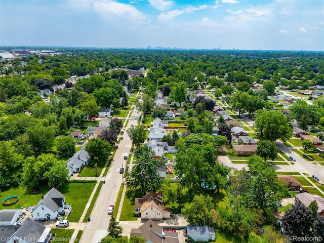 22355 Curie Ave, Warren, MI 48091 - aerial perspective of suburban area