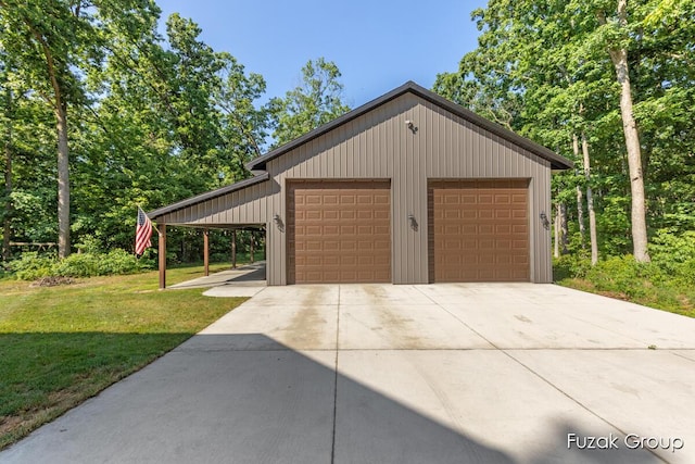 3268 Michele Ln, Hamilton, MI 49419 - garage featuring a detached garage