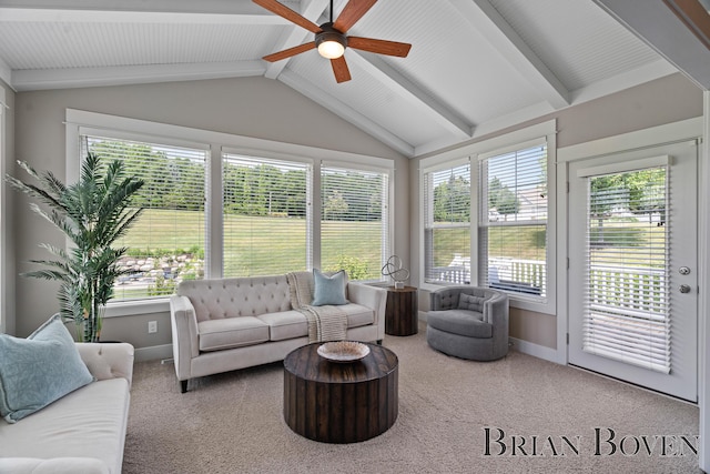 9633 Waterstone Dr, Byron Center, MI 49315 - sunroom with carpet floors and plenty of natural light