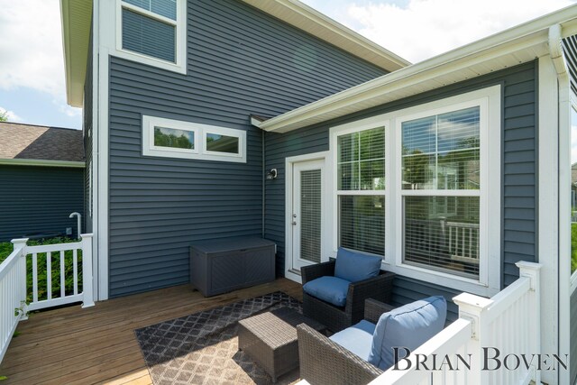 9633 Waterstone Dr, Byron Center, MI 49315 - view of deck