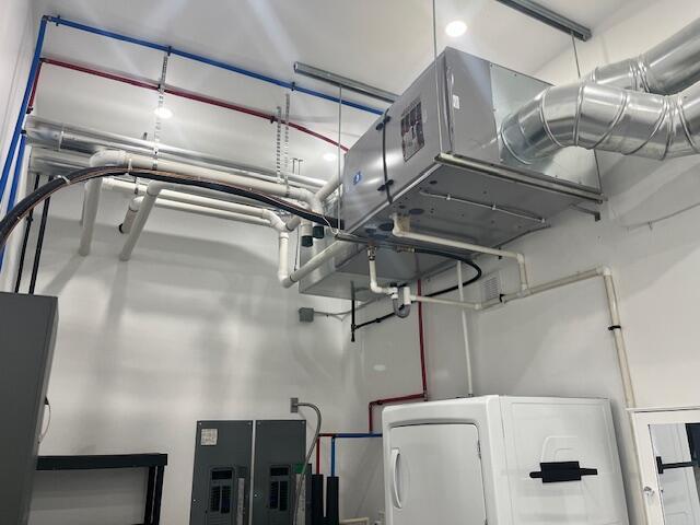4969 N Highbridge Rd, Brethren, MI 49619 - interior space featuring electric panel