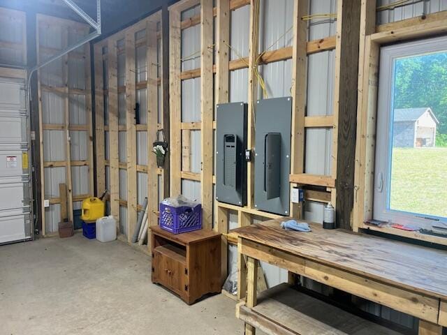4969 N Highbridge Rd, Brethren, MI 49619 - below grade area featuring electric panel
