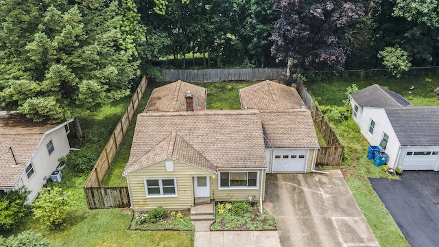 1233 Craft Ave, Kalamazoo, MI 49048 - view from above of property