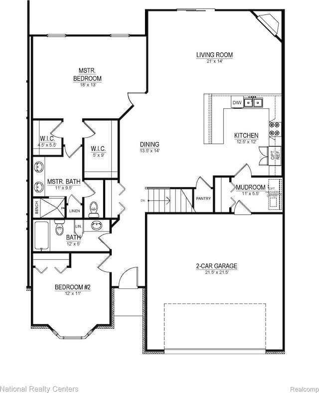 253 Devonshire Dr Unit 2, Lapeer, MI 48446 - view of home floor plan