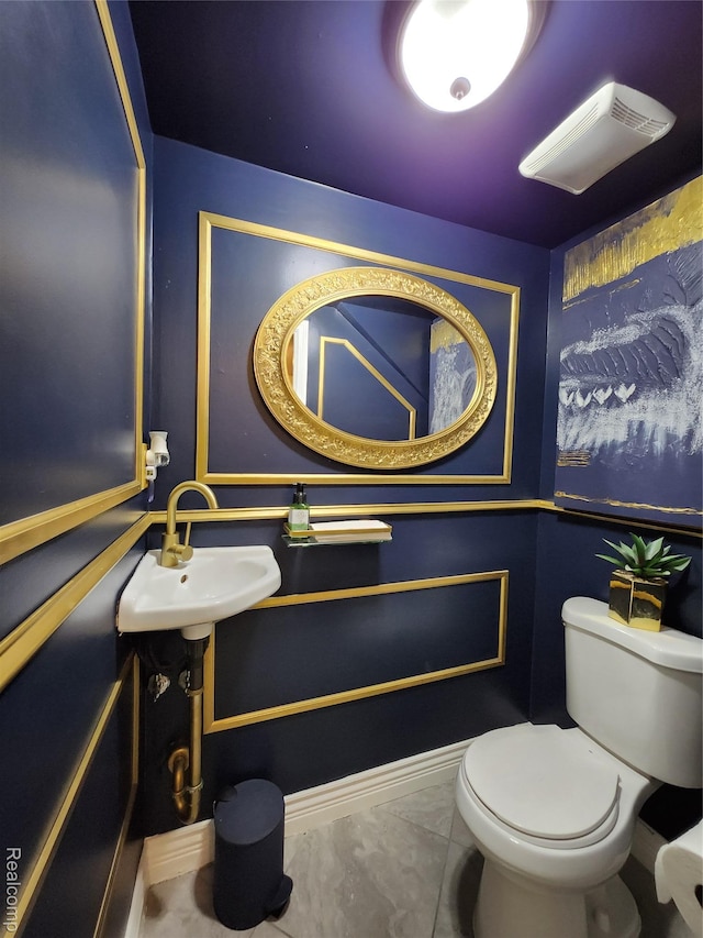 17417 San Juan Dr, Detroit, MI 48221 - bathroom featuring a sink and toilet