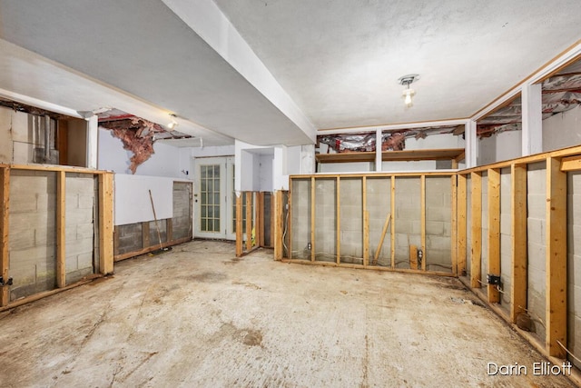 7985 Island View Dr, Newaygo, MI 49337 - view of unfinished below grade area