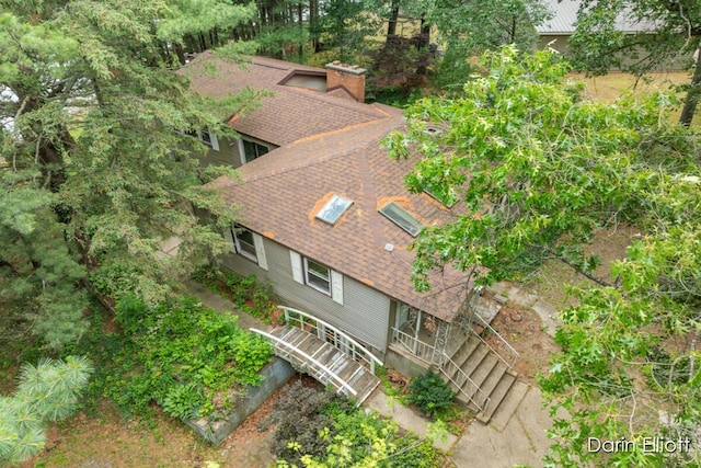 7985 Island View Dr, Newaygo, MI 49337 - view from above of property