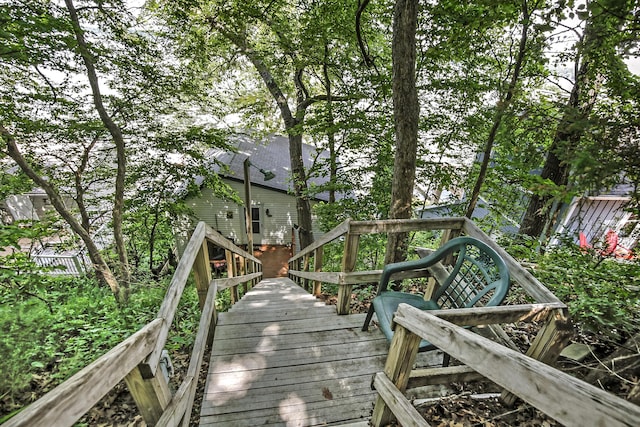 68534 Hill St, Sturgis, MI 49091 - view of wooden deck
