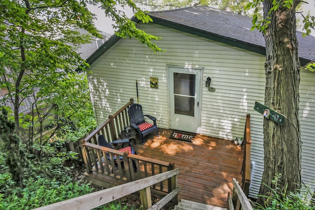 68534 Hill St, Sturgis, MI 49091 - view of wooden terrace