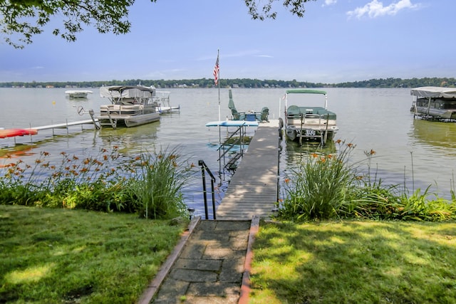 68534 Hill St, Sturgis, MI 49091 - dock area with a water view