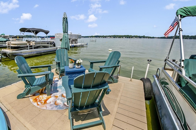 68534 Hill St, Sturgis, MI 49091 - dock area with a water view