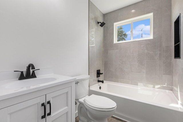 287 Somerset Dr, Brooklyn, MI 49230 - bathroom with bathtub / shower combination and vanity