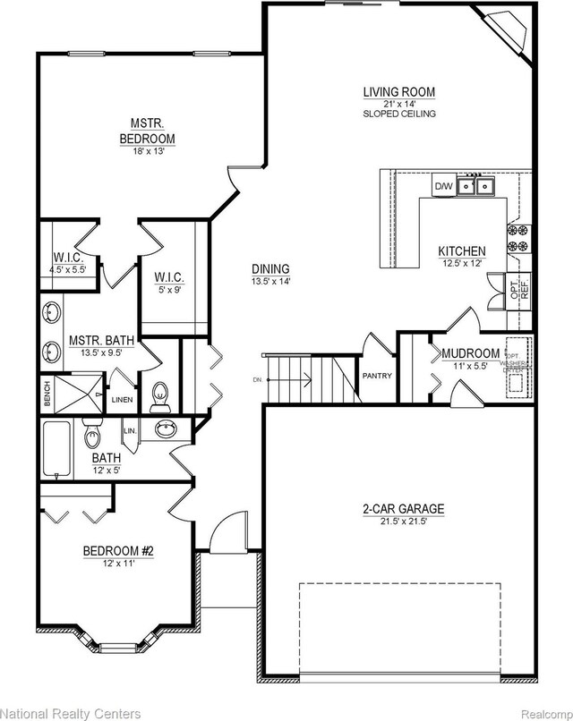 281 Devonshire Dr Unit 6, Lapeer, MI 48446 - view of property floor plan
