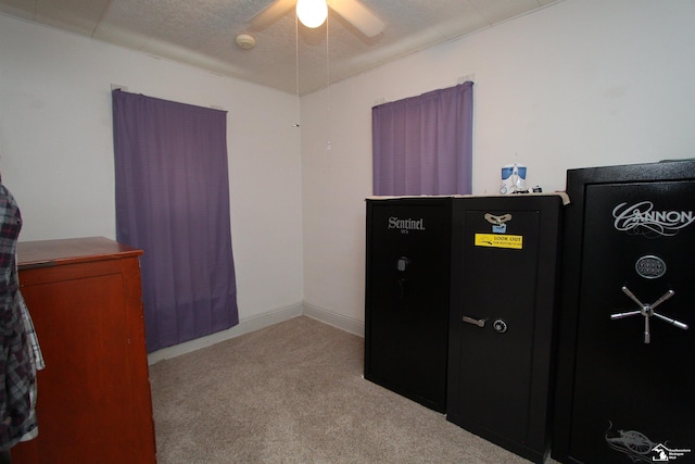 6257 E Dunbar Rd, Monroe, MI 48161 - bedroom featuring carpet and a ceiling fan