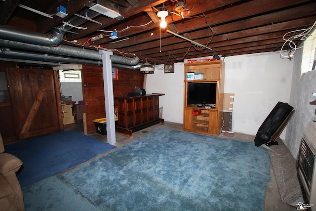 6257 E Dunbar Rd, Monroe, MI 48161 - view of basement