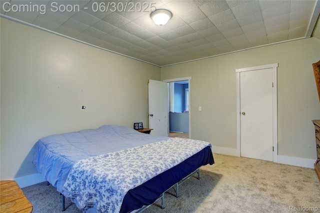 3092 Dillon Rd, Flushing, MI 48433 - bedroom featuring light carpet