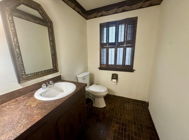 28902 Creek Bend Dr, Farmington Hills, MI 48331 - bathroom with toilet and vanity