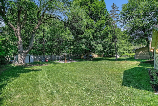 3042 Kevin St, Saint Joseph, MI 49085 - view of yard with a storage shed
