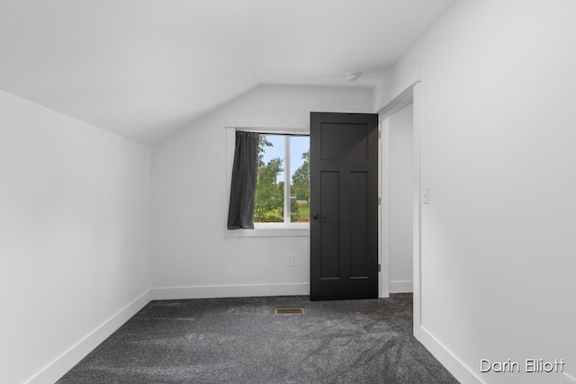 412 S Woodworth St, Corunna, MI 48817 - bonus room with vaulted ceiling and dark colored carpet