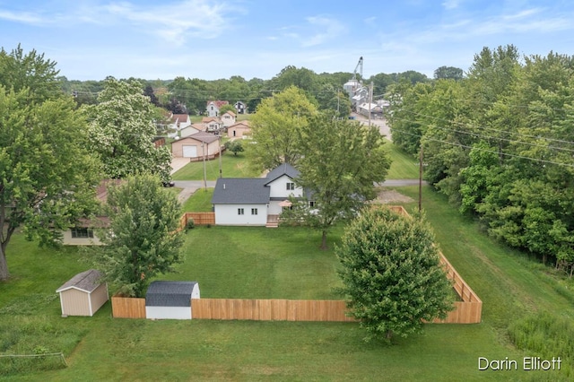412 S Woodworth St, Corunna, MI 48817 - drone / aerial view