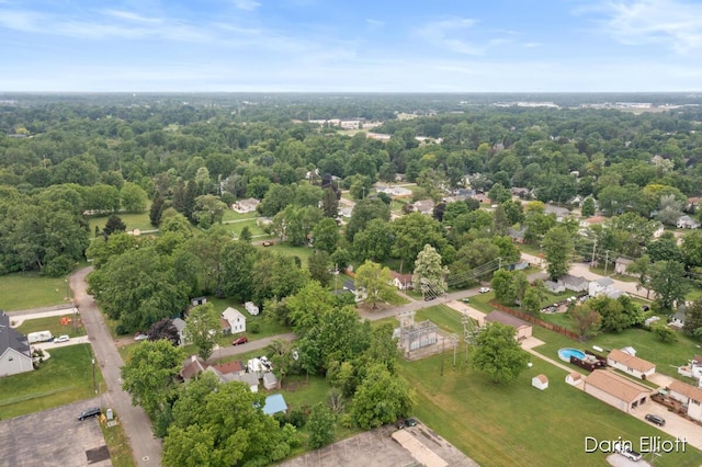 412 S Woodworth St, Corunna, MI 48817 - drone / aerial view