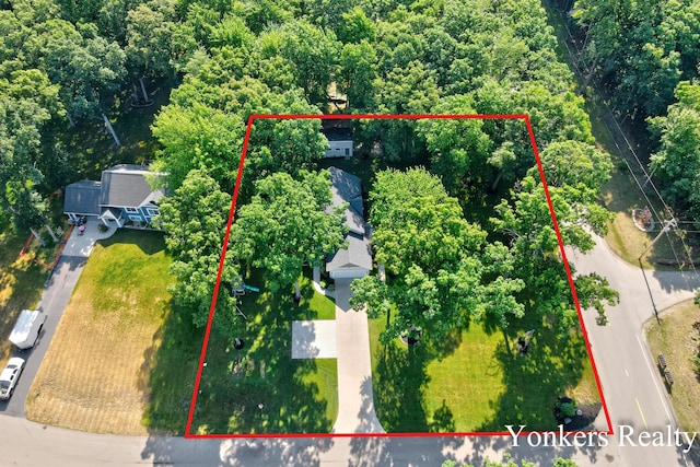 4005 Bullseye Ln, Dorr, MI 49323 - view of property location with property parcel outlined