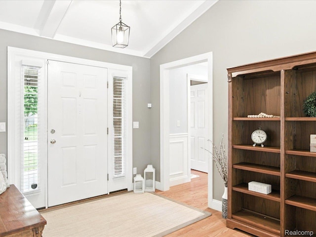 2753 E Lake Dr, Kimball, MI 48074 - foyer with light wood finished floors
