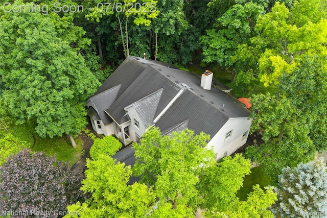 7319 Autumn Hill Dr, West Bloomfield, MI 48323 - aerial view of property and surrounding area
