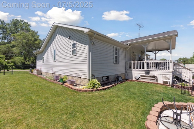 2187 Anoka St, Flint, MI 48532 - rear view of property featuring stairs