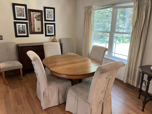 260 Treml, Michigan, MI 49411 - dining space with wood finished floors and plenty of natural light