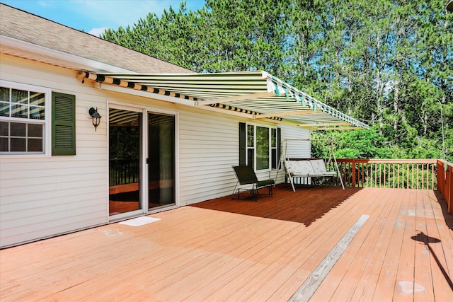 2098 Fisher Ct, Howell, MI 48855 - view of wooden deck