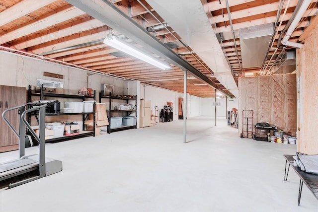 2098 Fisher Ct, Howell, MI 48855 - view of unfinished basement