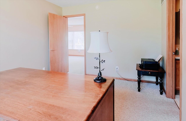 2098 Fisher Ct, Howell, MI 48855 - view of carpeted office