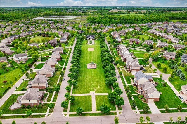 50042 Black Horse Ln, Canton, MI 48188 - aerial perspective of suburban area