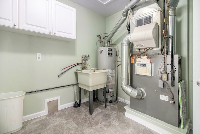 19263 Roger St, Melvindale, MI 48122 - utilities with gas water heater and heating unit