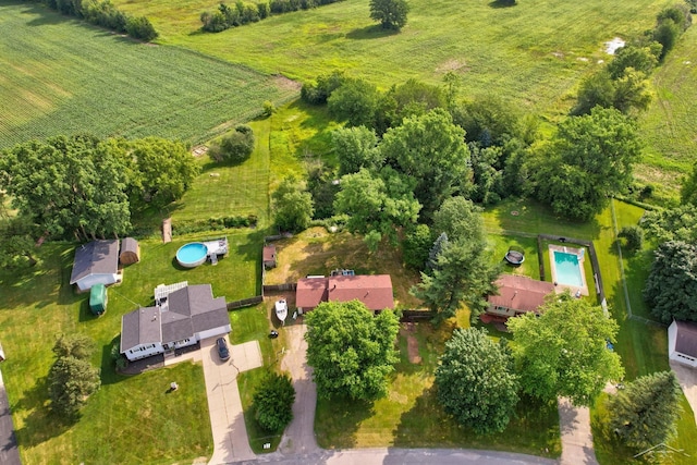 12821 Cimarron Dr, Birch Run, MI 48415 - aerial overview of property's location featuring rural landscape