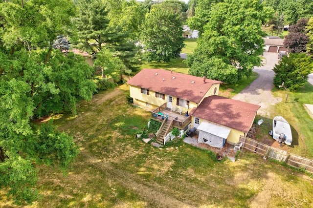 12821 Cimarron Dr, Birch Run, MI 48415 - aerial view of property and surrounding area