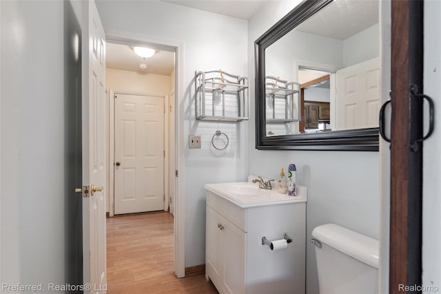 839 Judith St, Westland, MI 48186 - bathroom featuring vanity and wood finished floors
