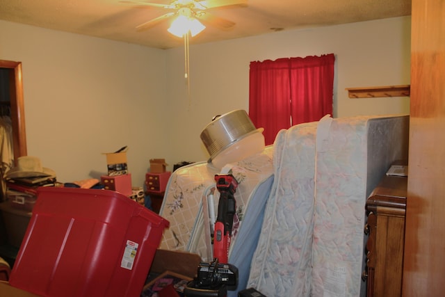 2582 Vista Lake Dr, Benton Harbor, MI 49022 - bedroom with ceiling fan