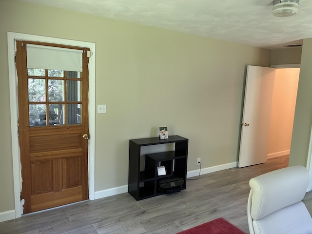 4442 Congdon Dr, Williamston, MI 48895 - living room with wood finished floors and baseboards