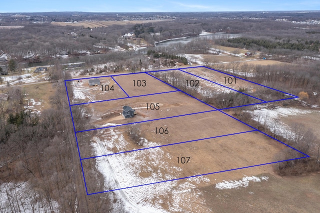 9520 Alaska Ave SE, Alto, MI 49302 - view of property location with property parcel outlined