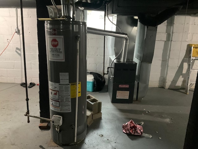13564 Tuller St, Detroit, MI 48238 - utilities with water heater and heating unit